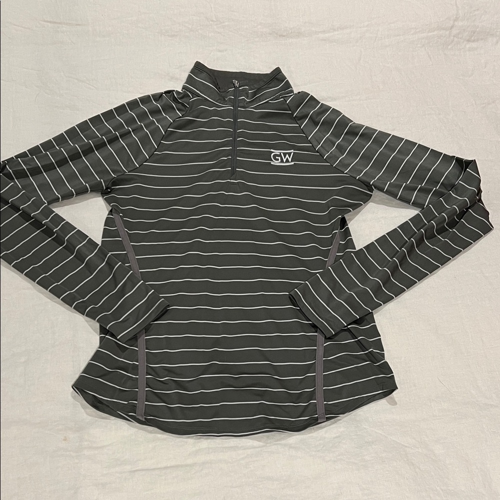 Women's Striped 1/4 Zip